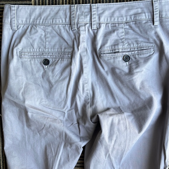 Vince Women's Medium Steel Gray Straight Leg Pants 2 - Picture 5 of 9